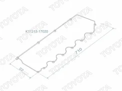 ��������� ������ �������� 1HDFT LC80 0,082 Toyota ���. 1121317020 1121317020 ����