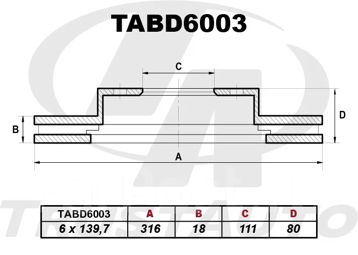 ���� ���������, �� Trustauto TABD6003 TABD6003 ����