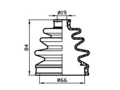 ������� ������� (TA); TACB1022 ������� ���� �����/����� (66x84x19) TACB1022 ����