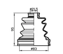 ������� ������� (TA); TACB1036 ������� ���� ����� (83x95x21,5) TACB1036 ����