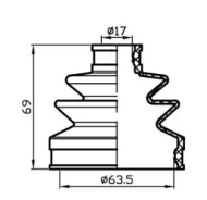 ������� ������� (TA); TACB1058 ������� ���� ����� (63,5x69x17) TACB1058 ����