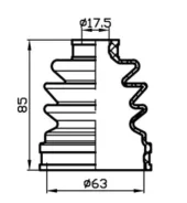 ������� ������� (TA); TACB1063 ������� ���� ����� (63x85x17,5) TACB1063 ����