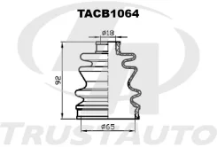 ������� ������� (TA); TACB1064 ������� ���� ����� (65x92x18) TACB1064 ����