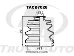 ������� ������� ����������� (TA); TACB7028 ������� ����� (83x98x25,5) TACB7028 ����