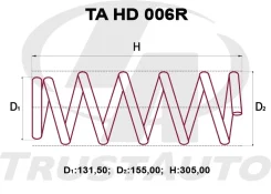 ������� �������� ��������� (TA) TA HD 006R TAHD006R ����