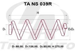 ������� �������� ��������� (TA); TA NS 039R TANS039R ����