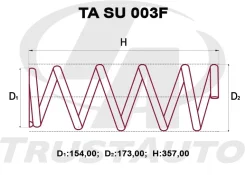 ������� ��������� �������� Forester SF Trustauto TASU003F ����