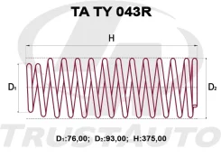 ������� �������� ��������� (TA); TA TY 043R TATY043R ����