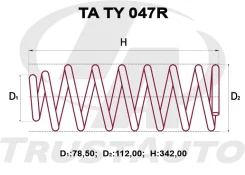 ������� �������� ��������� (TA); TA TY 047R TATY047R ����