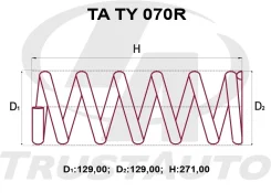 ������� �������� ��������� (TA); TA TY 070R TATY070R ����