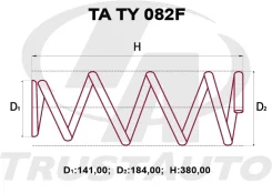 ������� �������� ��������� (TA); TA TY 082F TATY082F ����