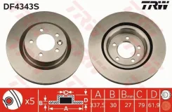���� ��������� ������ LAND Rover Discovery III 4.4 04 - TRW ���. DF4343S DF4343S ����