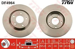 ���� ��������� - �����:TRW - ���:DF4964 (402061KC1A) TRW DF4964 DF4964 ����