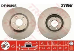 ���� ��������� DF4989S TRW DF4989S ����