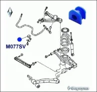 ������ ������������� MR418547 ������� M077SV (24 �� ������ Mitsubishi Pajero V63, V65, V68, V73, V75, V78, V83, V93) M077SV M077SV ����