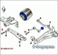 ����������� 12,0x40x45/33 � [MR554111] ������� M093S (������ ������� ����������� ������� Mitsubishi Airtrek CU2W, CU4W, CU5W, ) M093S M093S ����