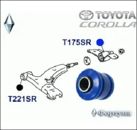 ����������� 18,2x46,5x60,2/30,9 � [48075-12030] ������� T175SR 18,5x47 (������ ��������� �2 /������ Toyota Corolla 100, Sprinter 100) T175SR T175SR ��...