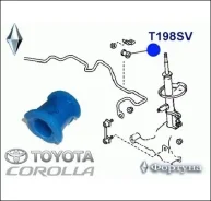 ������ ������������� 48815-12140 ������� T198SV (24 �� �������� Toyota Corolla, Sprinter, Levin, Trueno AE91, AE92, AE95, CE9#) T198SV T198SV ����