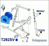 ������ ������������� 48815-42040 ������� T292SV (� RAV4 ACA21, ZCA26) T292SV T292SV ����