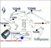 ����������� ������ ������� ����������� ������� [48704-28040] ������� T312SR 14,4x48,7x71/58,6 � (LiteAce, TownAce Noah R4#, R5#) /4 T312SR T312SR ����