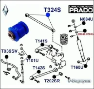 ����������� 12,3x30,0x42 � [48740-35030] ������� T324S (������ ������� �����������, ���� ������ Land Cruiser Prado 90, HiLux Surf 180) /2 T324S T324S...