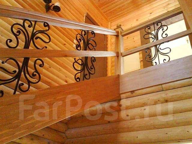 Изготовление домиков и бань, лестниц, конструкций из дерева фото