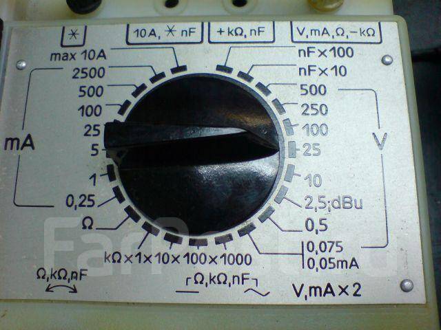 Инструкция по пользованию прибора 43101