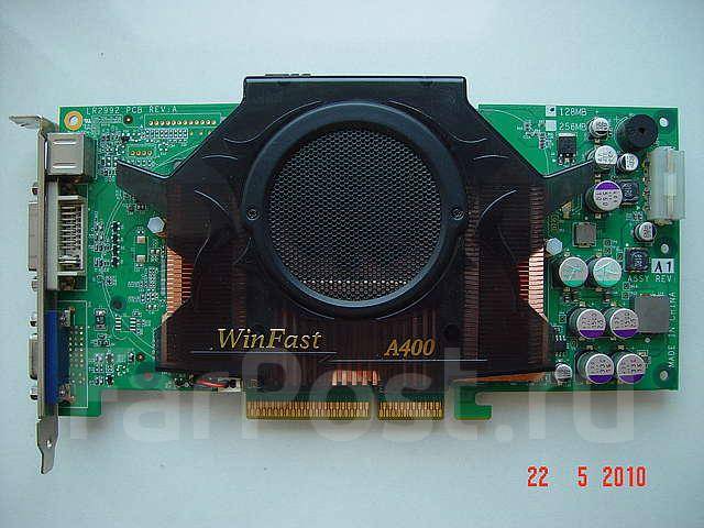AGP nVidia GeForce 6800 LE (Leadtek WinFast A400 LE) 128Mb 