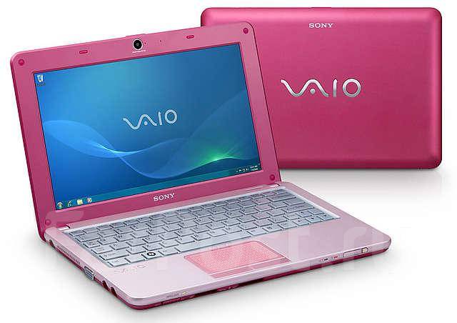 Ноутбук Sony VAIO VPC-W12S1R/P (PCG-4V1V) N280 PINK, 160 Гб