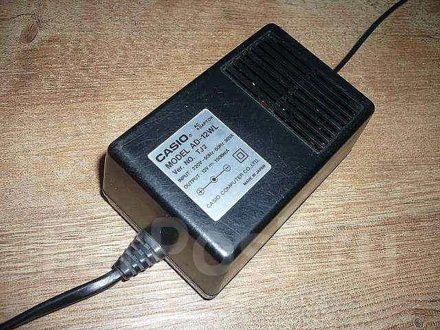 Adaptor casio wk outlet 1800