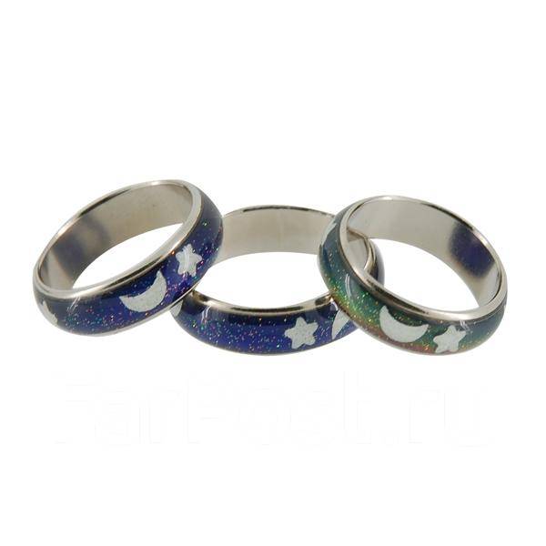 Кольца, меняющие цвет от температуры - Сувениры во Владивостоке