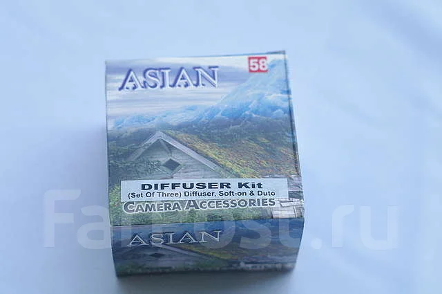 ����� 3 ��������� (����) ��������: Diffuser, SOFT-ON � DUTO. ��� Canon, ������� 58 �� ����