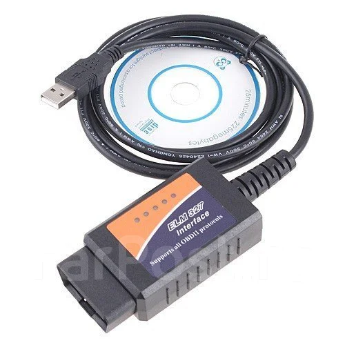 ������ USB ���� ������ Obdii V1.4 + �D � ��������� �������� (���327)