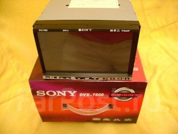 автомагнитола sony