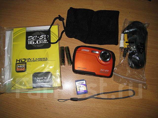 Цифровой фото-видео аппарат для подводной съемки + SD 8Gb, новый во ...