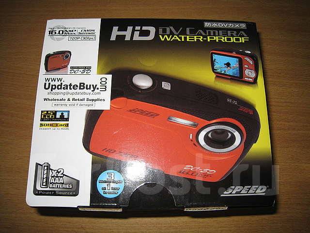 Цифровой фото-видео аппарат для подводной съемки + SD 8Gb, новый во ...