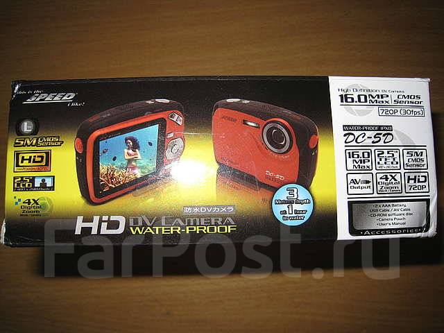 Цифровой фото-видео аппарат для подводной съемки + SD 8Gb, новый во ...