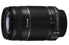 Новый Объектив Сanon EF-S 55-250 F4-5.6 IS STM. В Наличии! Тапир-фото. Для Canon, диаметр фильтра 58 мм