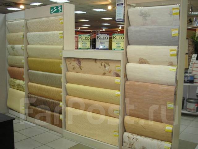 Стеллажи для обоев во Владивостоке