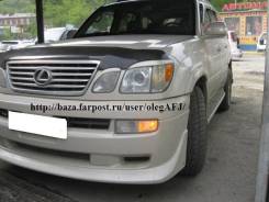 Дефлектор капота. Toyota Land Cruiser Cygnus, UZJ100W Toyota Land Cruiser, UZJ100W, UZJ100, UZJ100L Lexus LX470, UZJ100 Двигатель 2UZFE