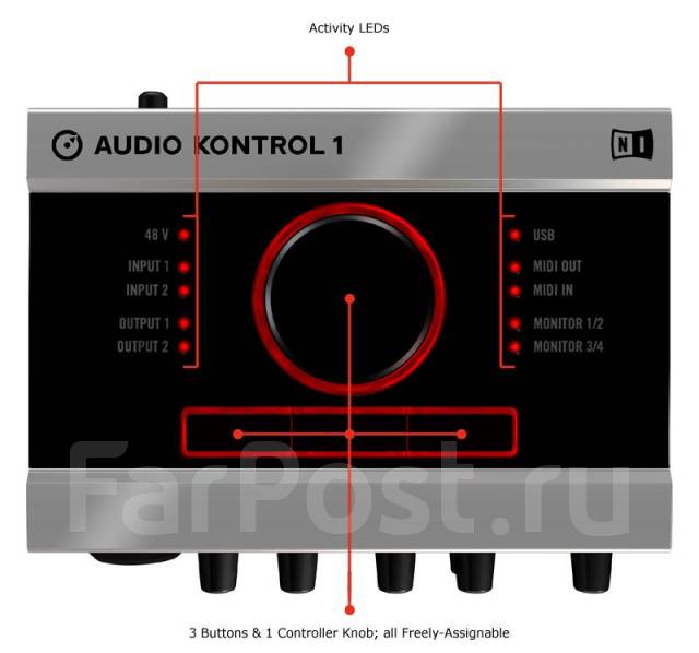 Звуковая карта audio kontrol 1