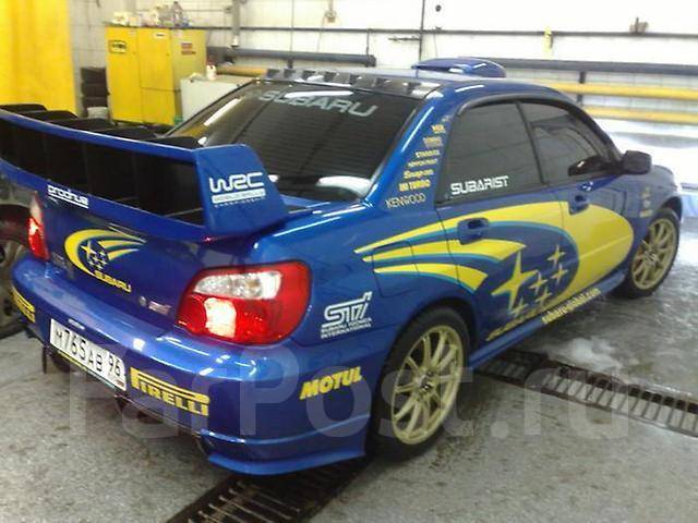 Спойлер subaru bh