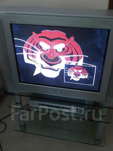 Лучший в мире кинескоп SONY Trinitron WEGA + DVD плеер SONY+ тумба, CRT ...
