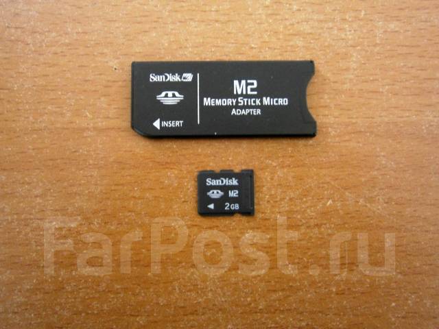 Карта памяти М2 с адаптером Memory Stick (для телефонов Sony Ericsson ...