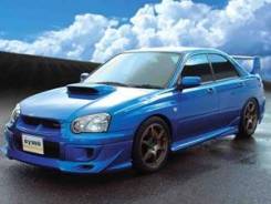 Накладка на бампер. Subaru Impreza WRX STI, GD, GDB. Под заказ