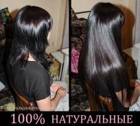Заколки-пряди.