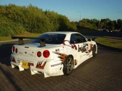 Бампер. Nissan Skyline, HR34, BNR34, ER34, ENR34
