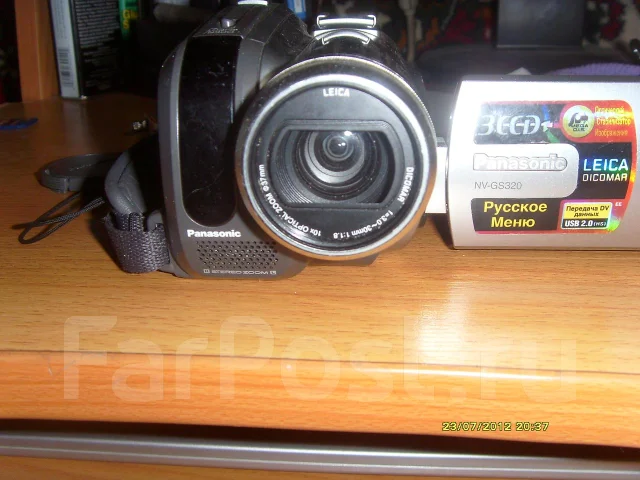 Panasonic NV-GS320. ����� 4-� ��, ��� ��������� ����