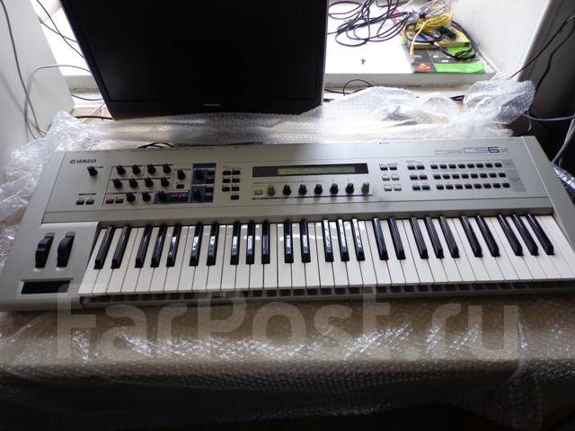 Yamaha CS6X профессиональный синтезатор с платами расширения, б/у, в ...