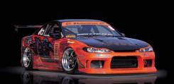 Порог пластиковый. Nissan Silvia, S15